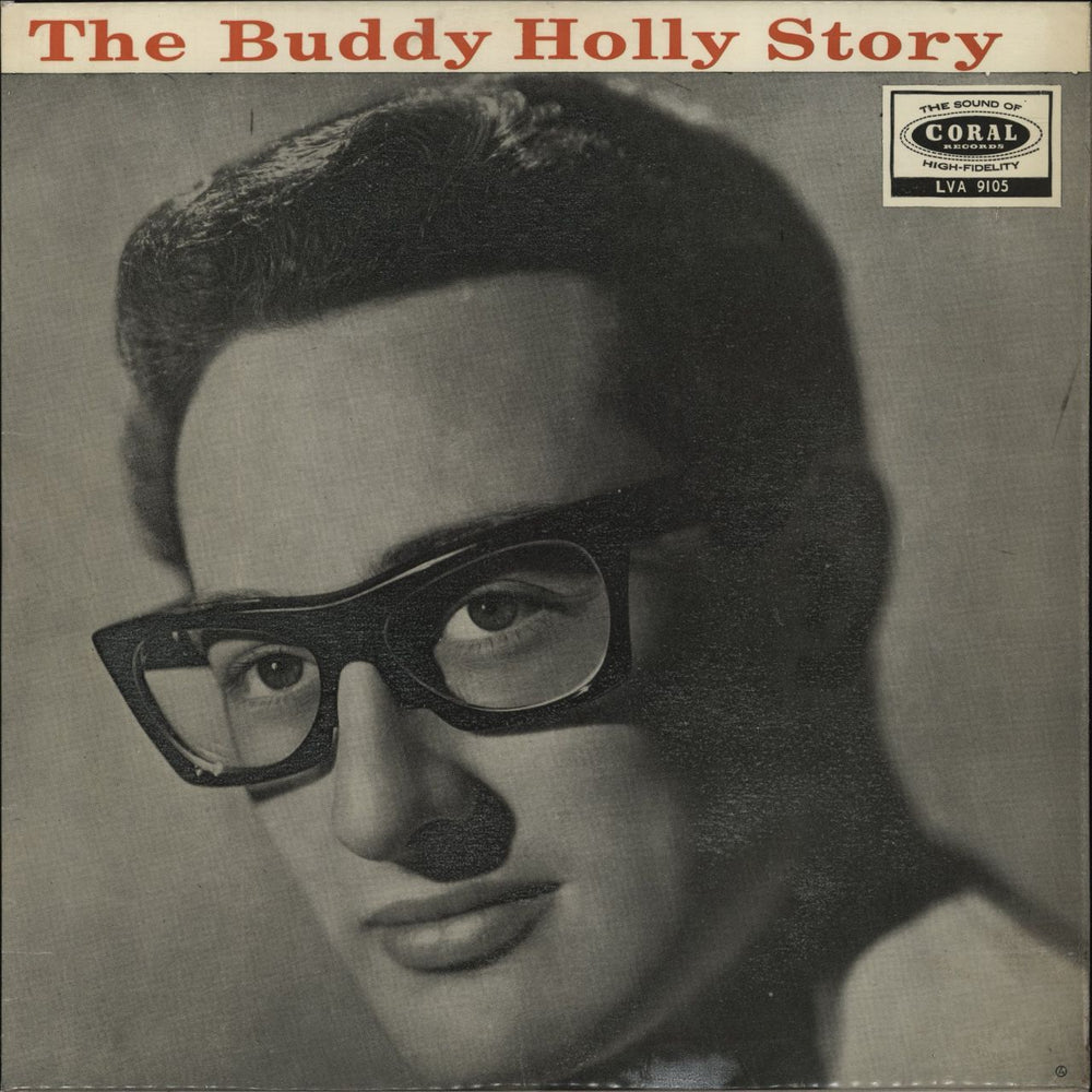 Buddy Holly The Buddy Holly Story - 3rd UK vinyl LP album (LP record) LVA9105