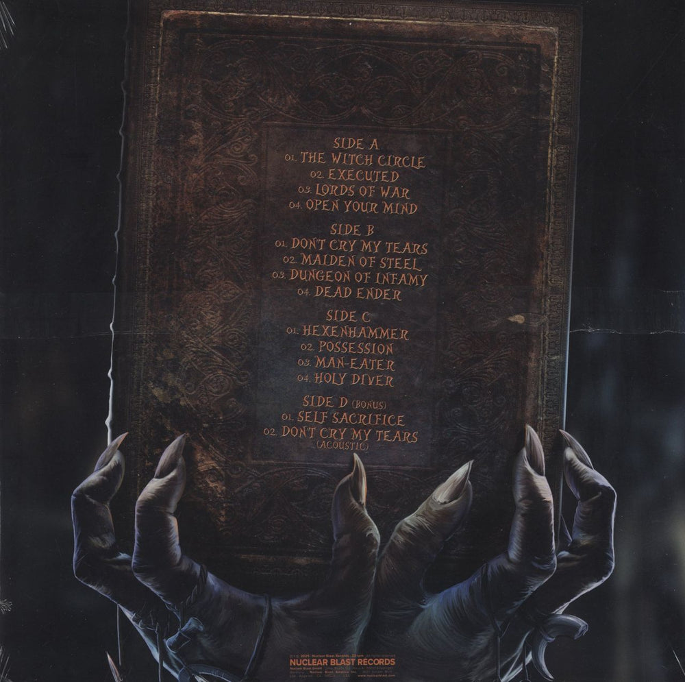 Burning Witches Hexenhammer - Blue Vinyl - Sealed German 2-LP vinyl record set (Double LP Album) 727361451653