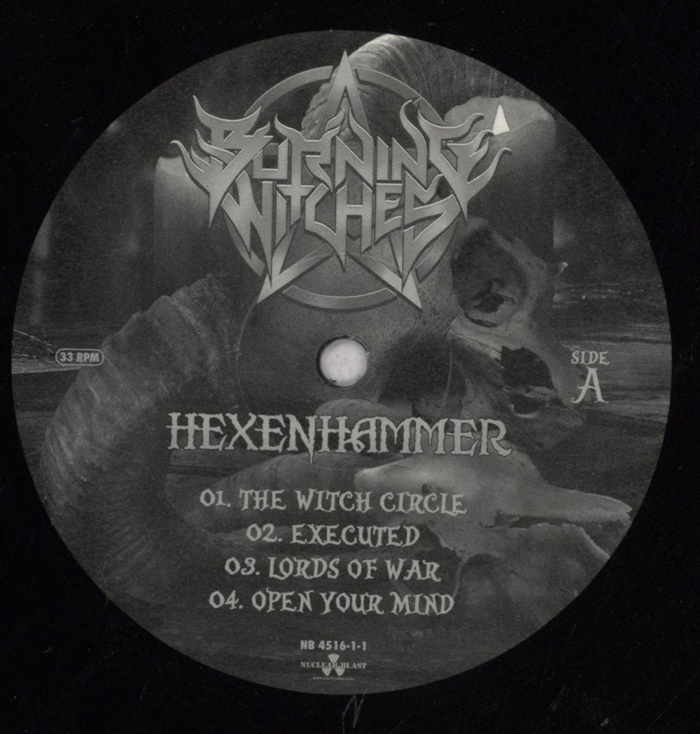 Burning Witches Hexenhammer German 2-LP vinyl record set (Double LP Album) 7562LHE843107