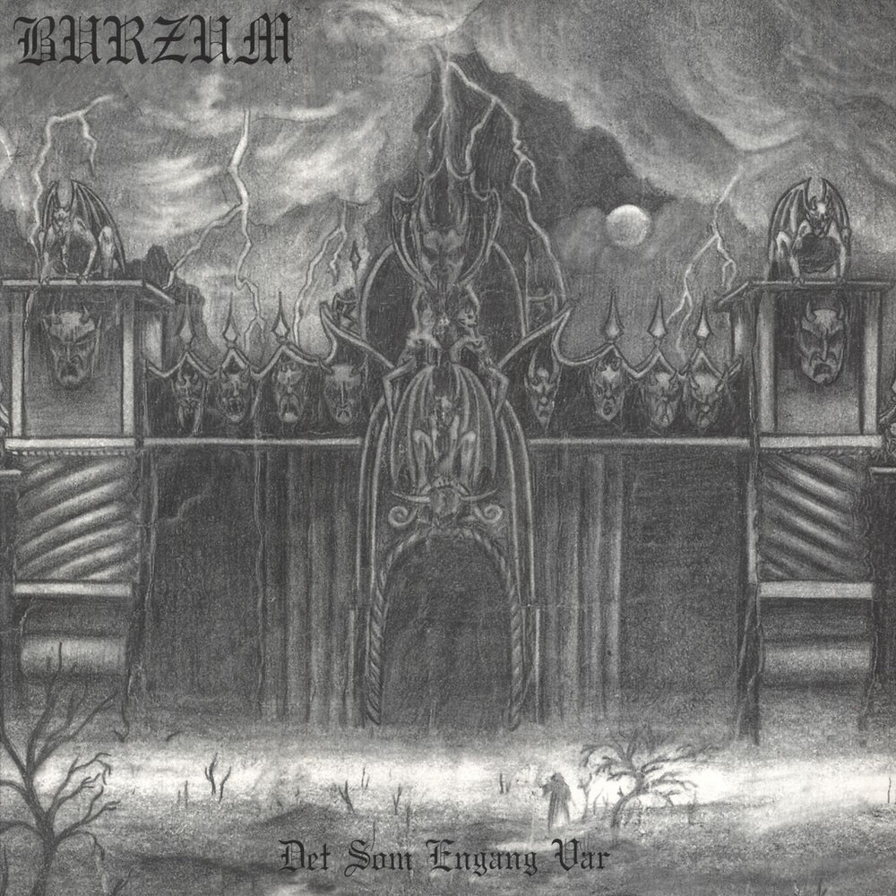 Burzum Det Som Engang Var - 180gm UK vinyl LP album (LP record) BOBV088LP