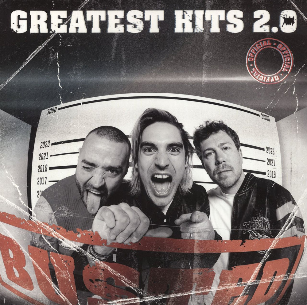 Busted Greatest Hits 2.0 UK vinyl LP album (LP record) J04V