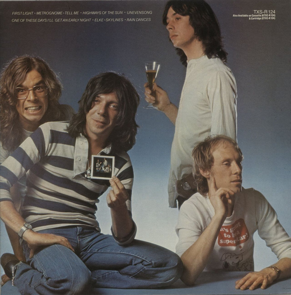 Camel Rain Dances UK vinyl LP album (LP record)