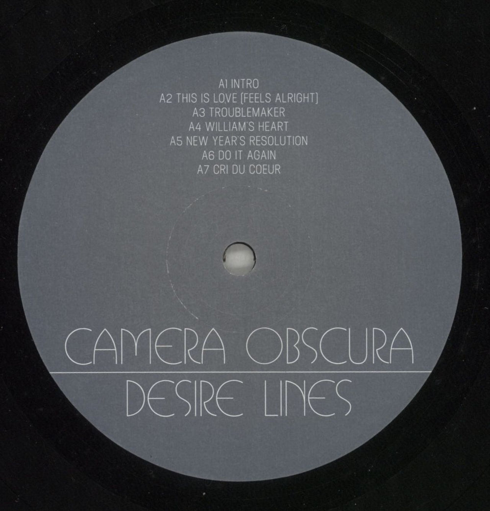 Camera Obscura (UK) Desire Lines + Bonus CD UK vinyl LP album (LP record) CSULPDE690880