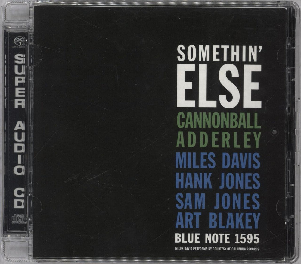 Cannonball Adderley Somethin' Else - Hybrid SACD US super audio CD SACD CBNJ81595SA