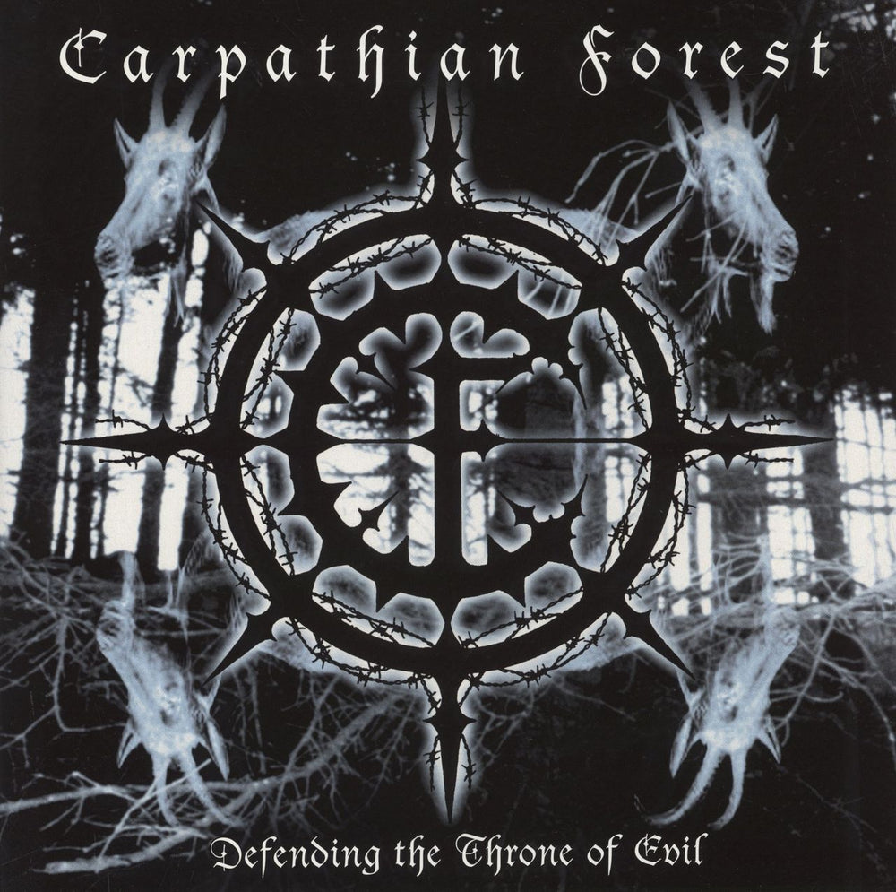Carpathian Forest Defending The Throne Of Evil Slovakian 2-LP vinyl record set (Double LP Album) MAP153