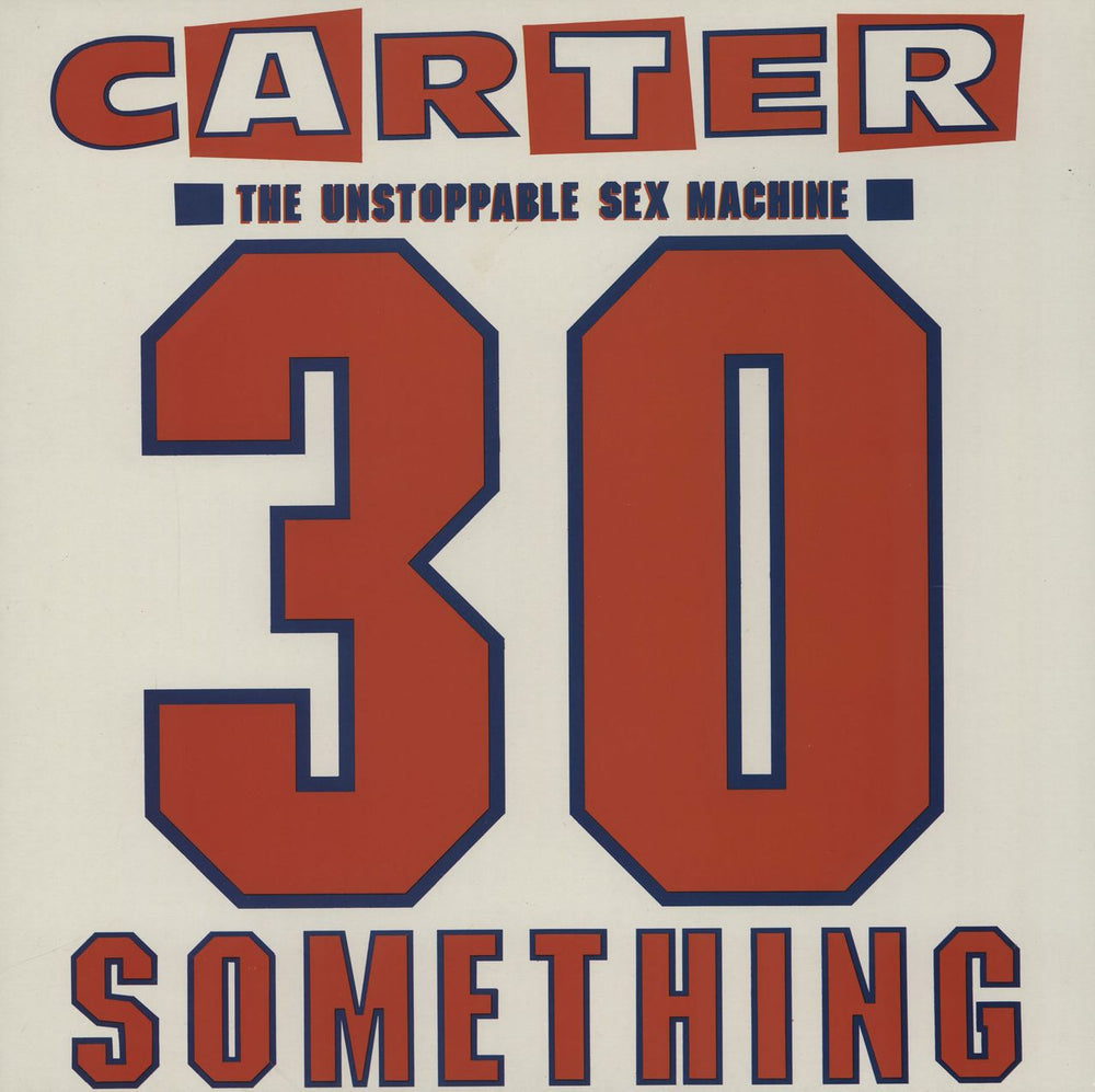 Carter USM 30 Something UK vinyl LP album (LP record) CHR1897