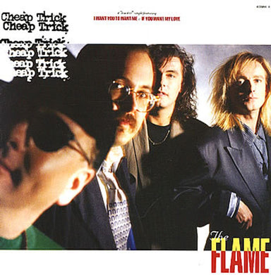 Cheap Trick The Flame UK 12" vinyl single (12 inch record / Maxi-single) 6514666