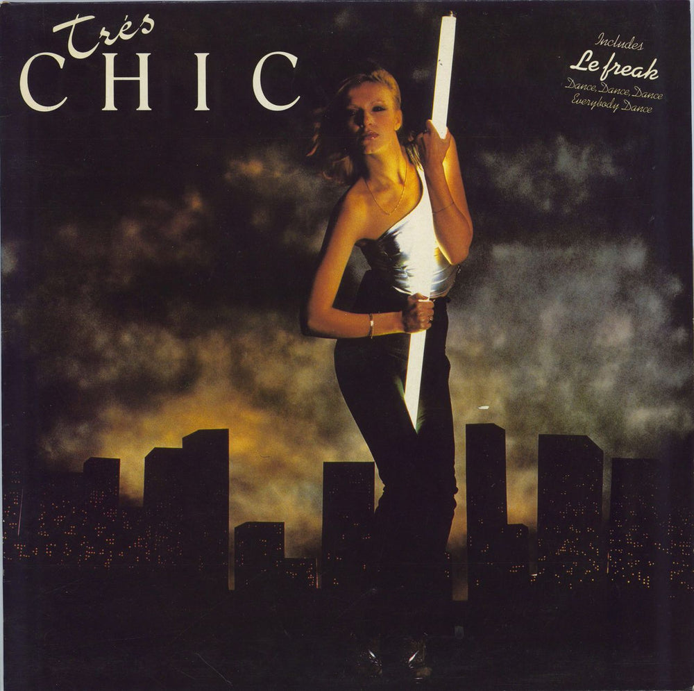 Chic Tres Chic UK vinyl LP album (LP record) K50565