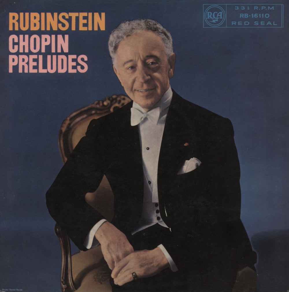 Chopin Chopin: Preludes UK vinyl LP album (LP record) RB-16110