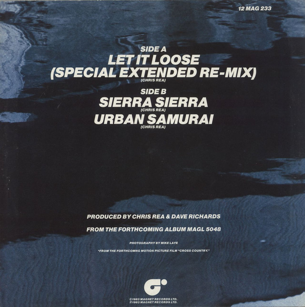 Chris Rea Let It Loose UK 12" vinyl single (12 inch record / Maxi-single)