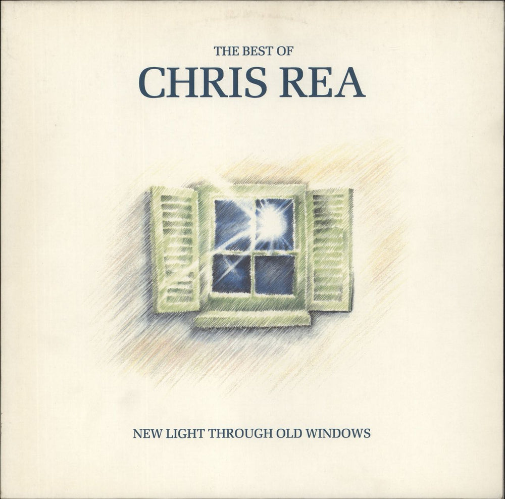 Chris Rea New Light Through Old Windows: The Best Of UK vinyl LP album (LP record) WX200