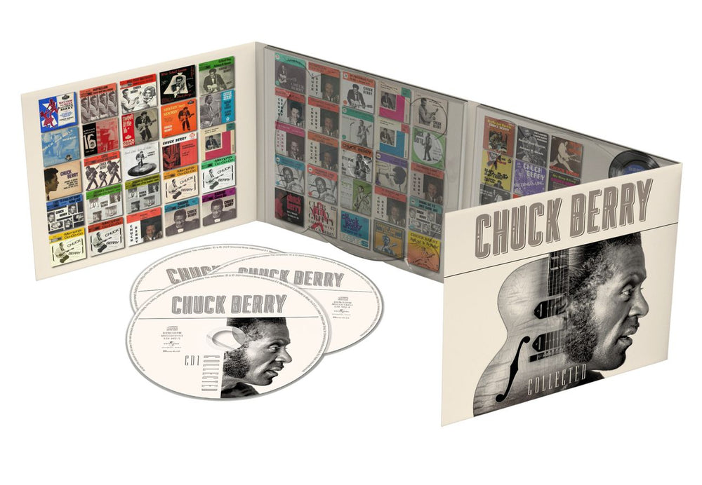 Chuck Berry Collected - Triple CD Fold-out Digisleeve - Sealed UK 3-CD album set (Triple CD) CHK3CCO856523