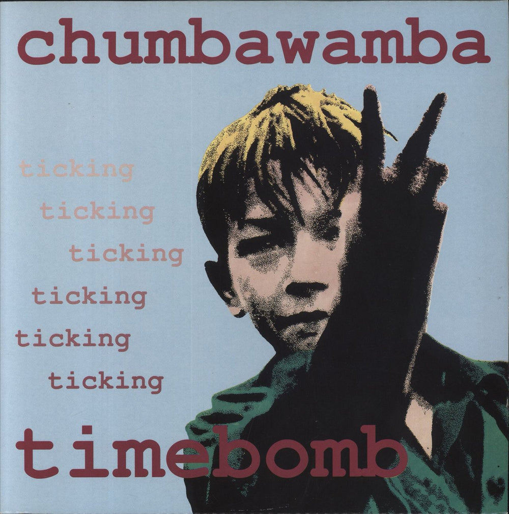 Chumbawamba Timebomb UK 12" vinyl single (12 inch record / Maxi-single) 89TP12