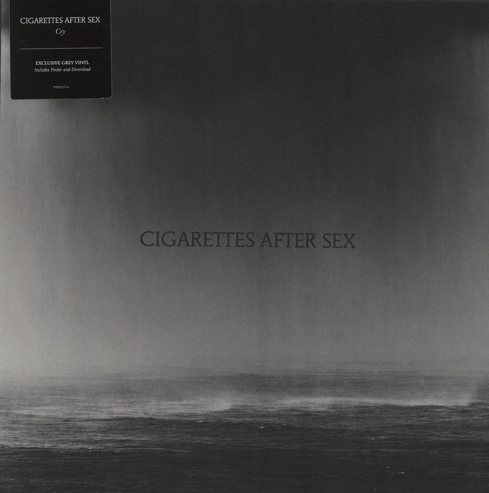 Cigarettes After Sex Cry - Grey Vinyl UK vinyl LP album (LP record) PTKF2173-6