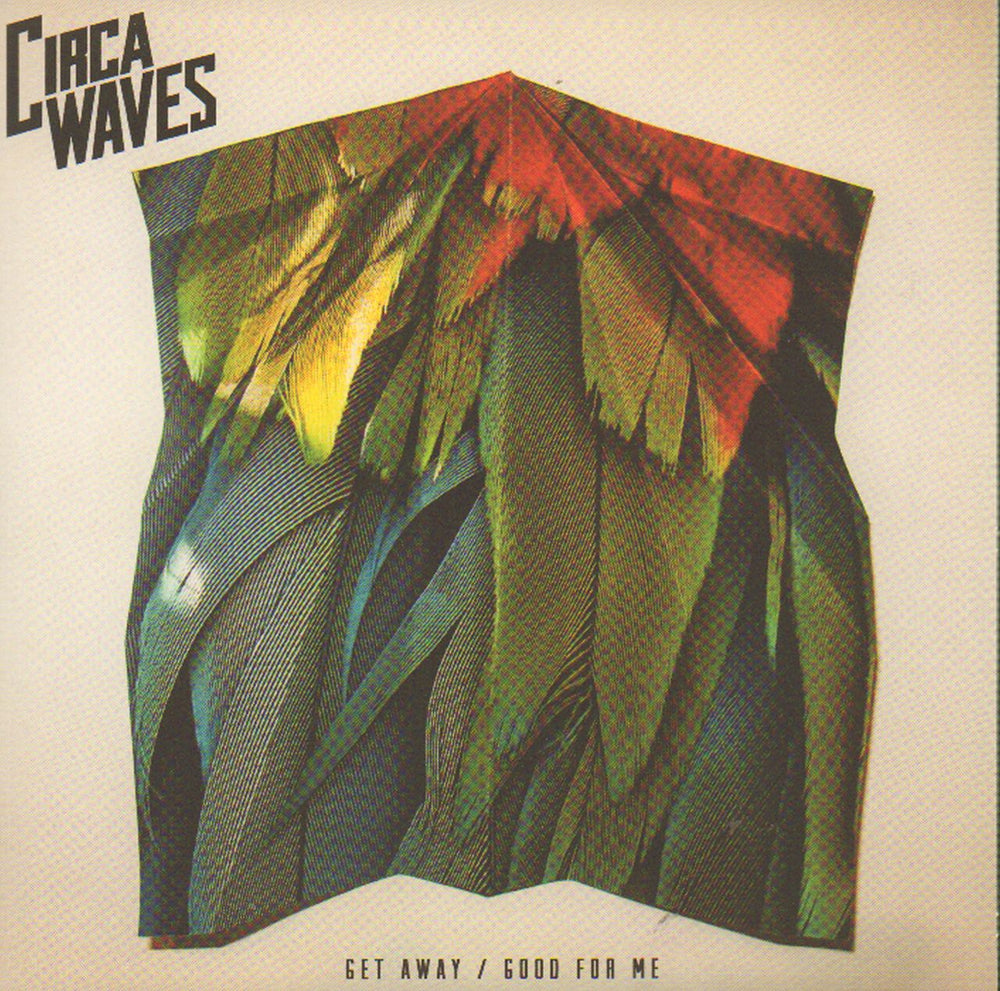 Circa Waves Get Away - Clear Vinyl UK 7" vinyl single (7 inch record / 45) TRANS170