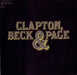 Clapton, Beck & Page Clapton Beck & Page German vinyl LP album (LP record) 1C048-51.780