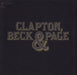 Clapton, Beck & Page Clapton, Beck & Page German vinyl LP album (LP record) 1C048-51780M