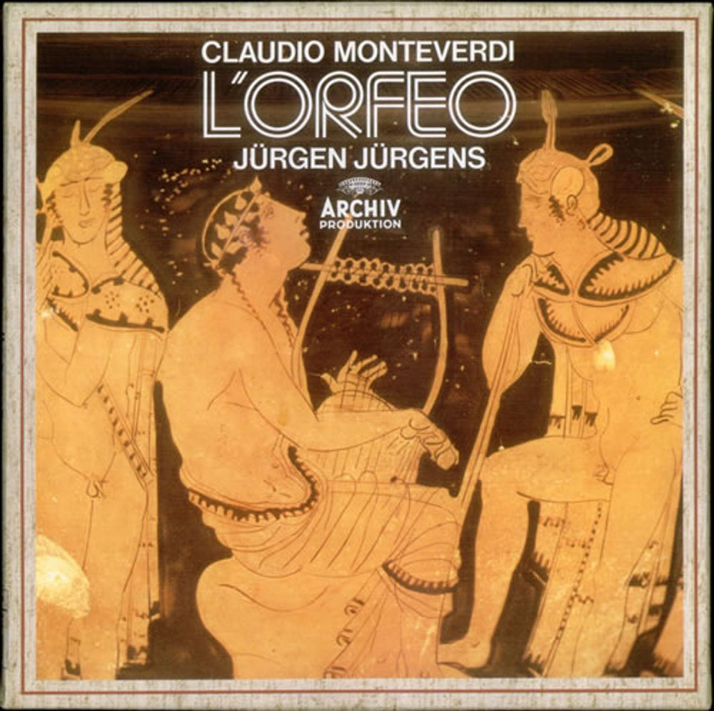Claudio Monteverdi L'Orfeo German 3-LP vinyl record set (Triple LP Album) 2723018