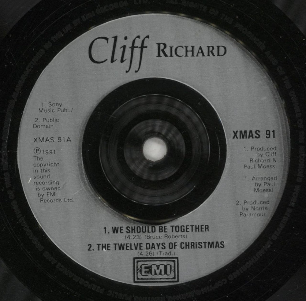 Cliff Richard We Should Be Together EP UK 7" vinyl single (7 inch record / 45) RIC07WE104613