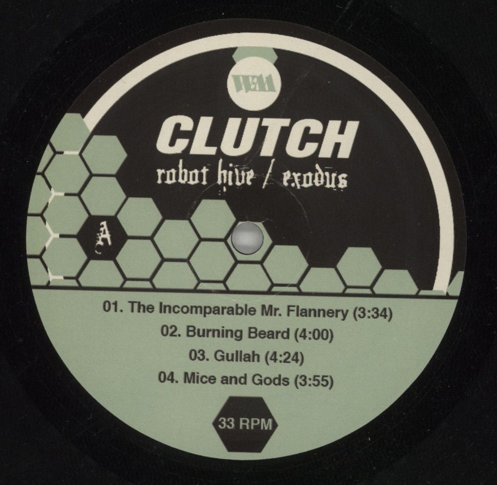 Clutch Robot Hive / Exodus UK 2-LP vinyl record set (Double LP Album) C282LRO867020