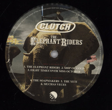 Clutch The Elephant Riders UK 2-LP vinyl record set (Double LP Album) C282LTH835528