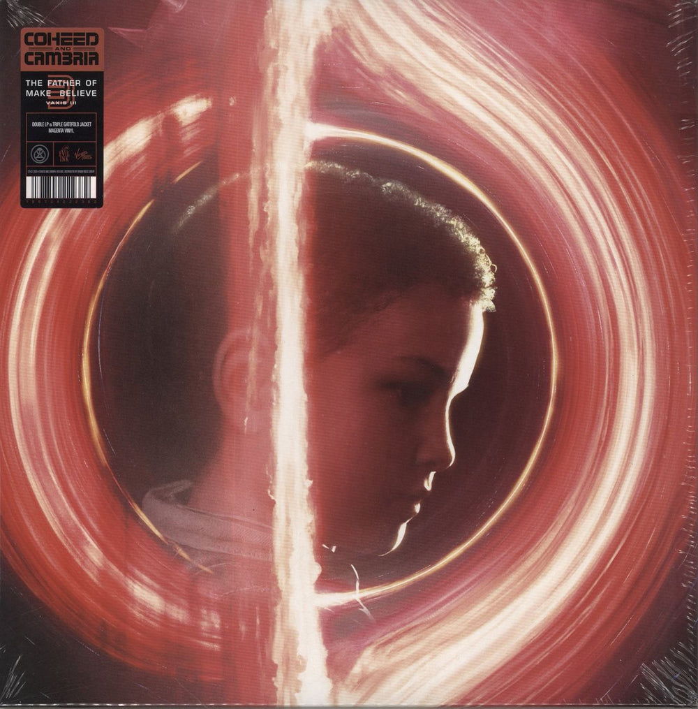 Coheed And Cambria Vaxis III: The Father Of Make Believe - Magenta Vinyl - Sealed UK 2-LP vinyl record set (Double LP Album) 198704222382