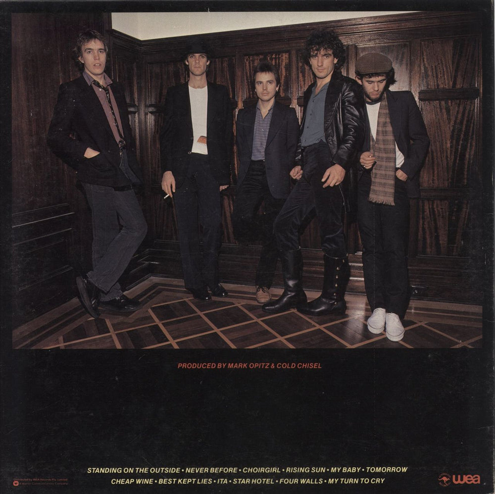 Cold Chisel East Australian vinyl LP album (LP record)