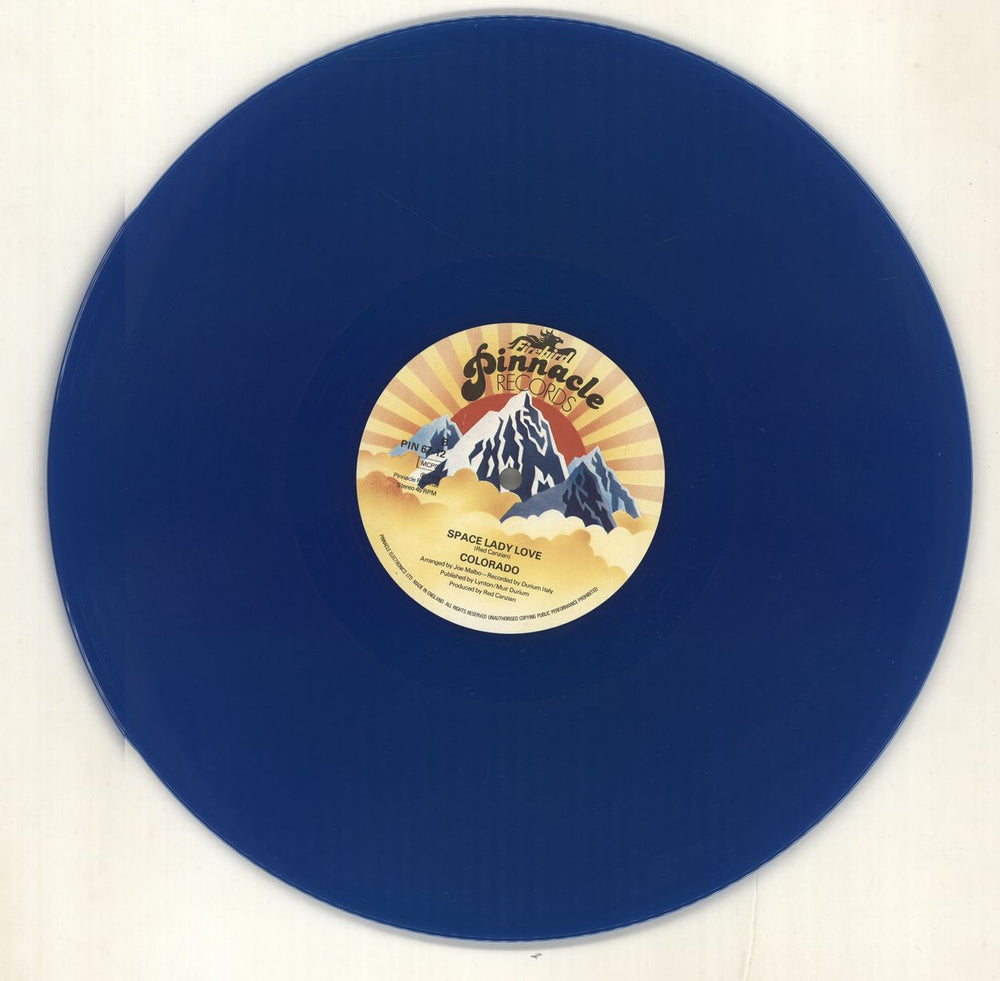 Colorado California Dreaming - Blue Vinyl UK 12" vinyl single (12 inch record / Maxi-single) C0L12CA458769