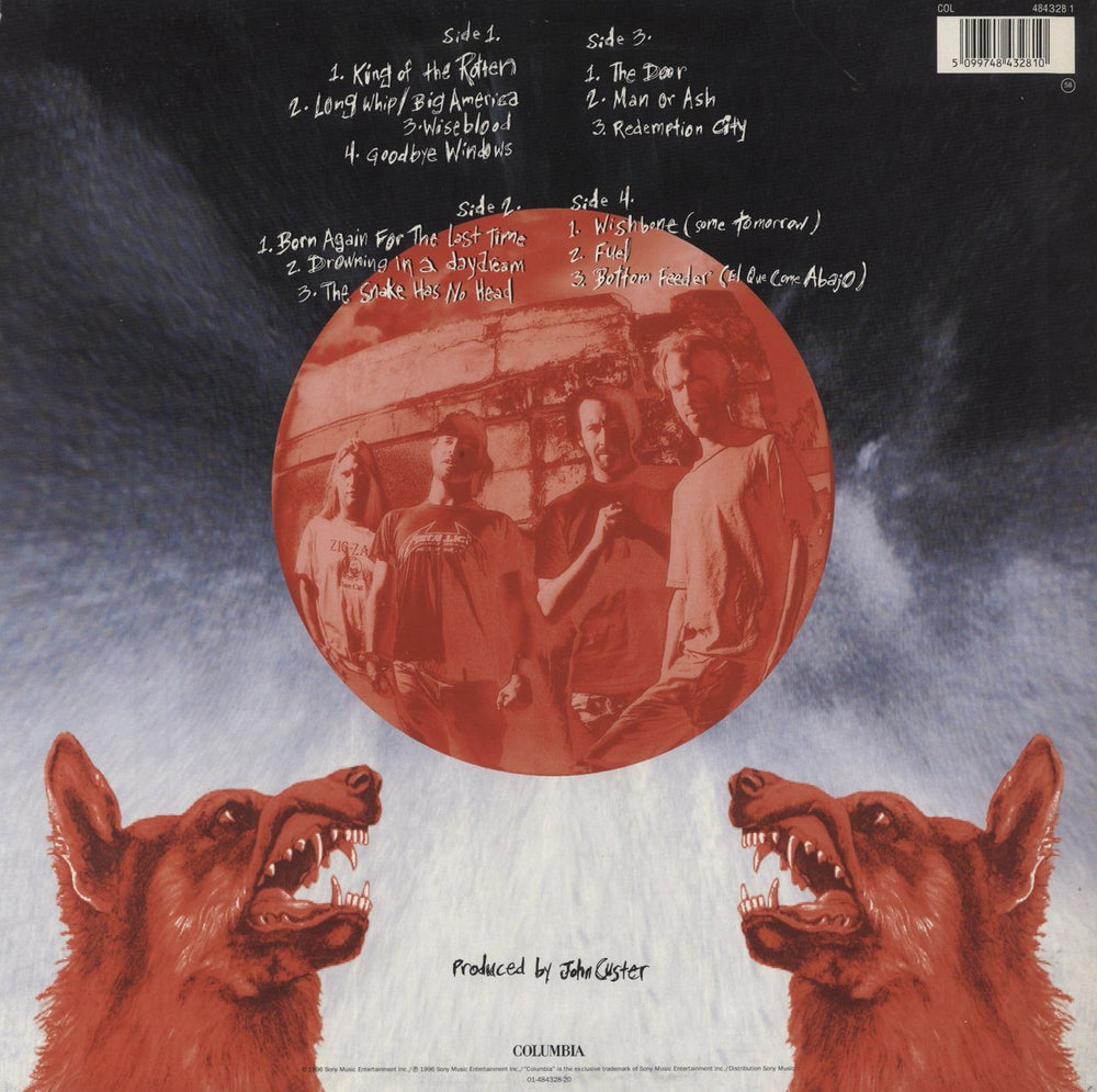 Corrosion Of Conformity Wiseblood UK 2-LP vinyl record set (Double LP Album) 5099748432810