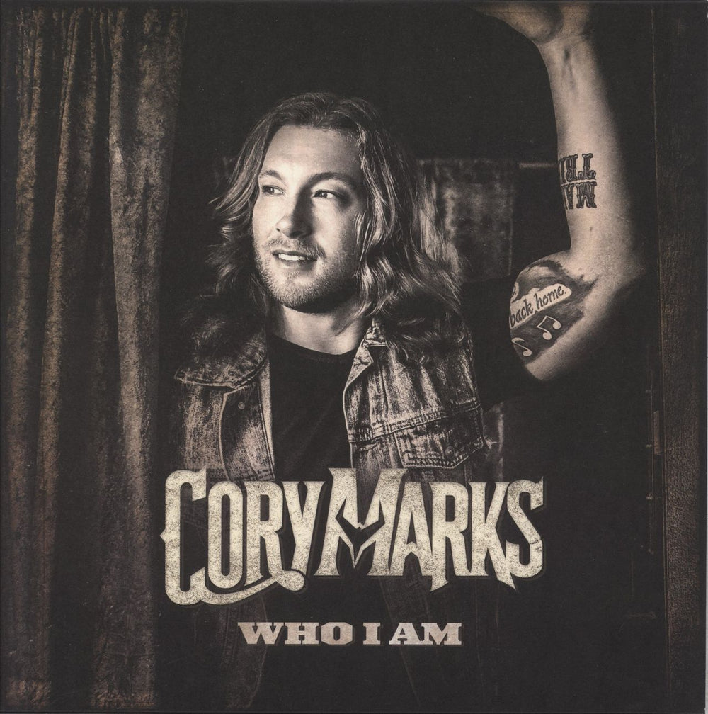 Cory Marks Who I Am - Clear Smokey Vinyl US vinyl LP album (LP record) BNM-581-1