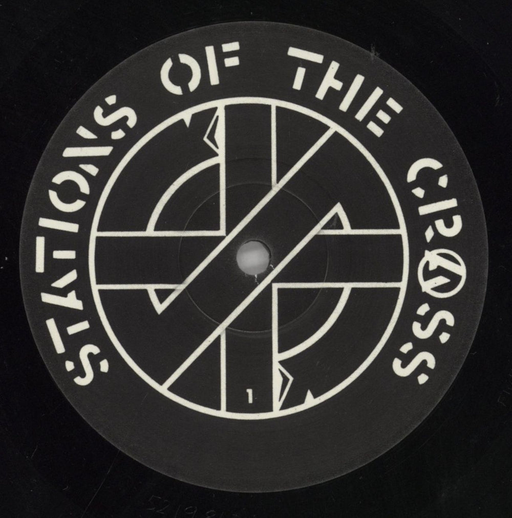 Crass Stations Of The Crass UK 2-LP vinyl record set (Double LP Album) C\S2LST858748
