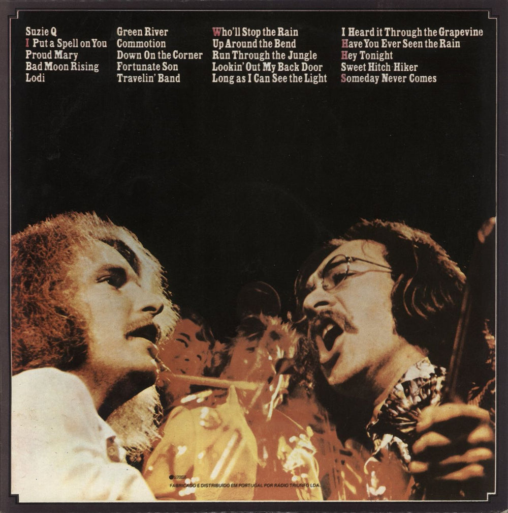 Creedence Clearwater Revival Chronicle: The 20 Greatest Hits (Os 20 Maiores Exitos) Portugese 2-LP vinyl record set (Double LP Album)