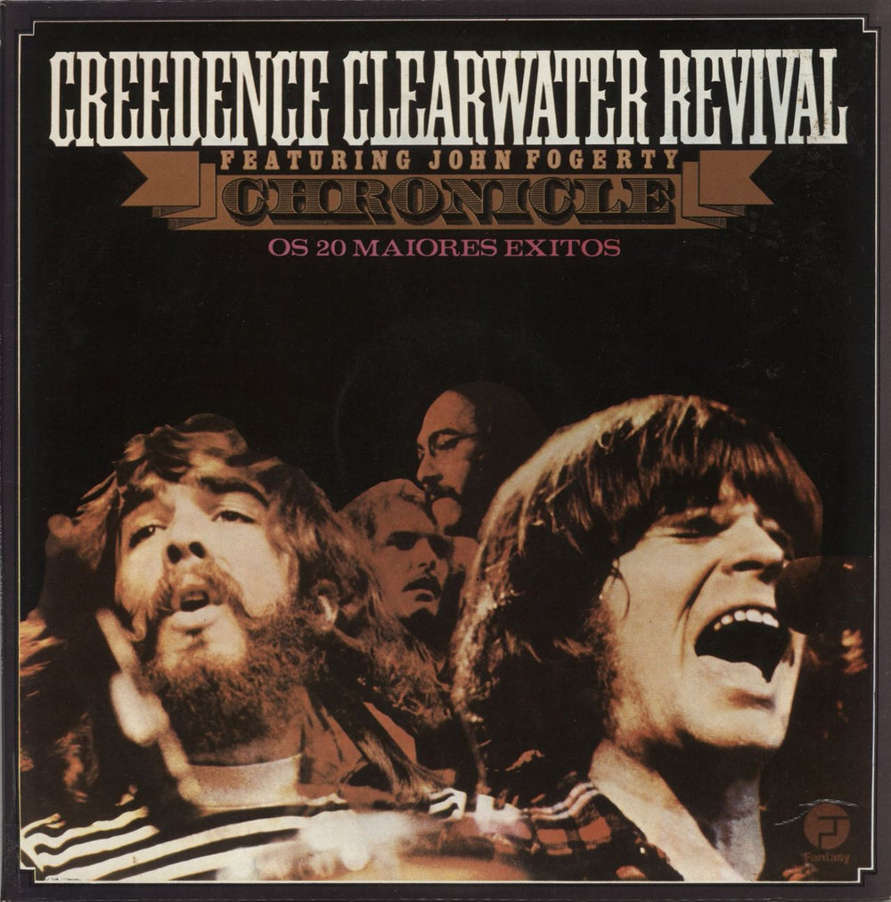Creedence Clearwater Revival Chronicle: The 20 Greatest Hits (Os 20 Maiores Exitos) Portugese 2-LP vinyl record set (Double LP Album) LP-S-96-1/2