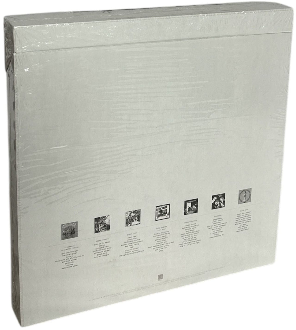 Creedence Clearwater Revival The Studio Albums Collection - Half Speed Mastered - Shrink UK Vinyl Box Set 888072049376