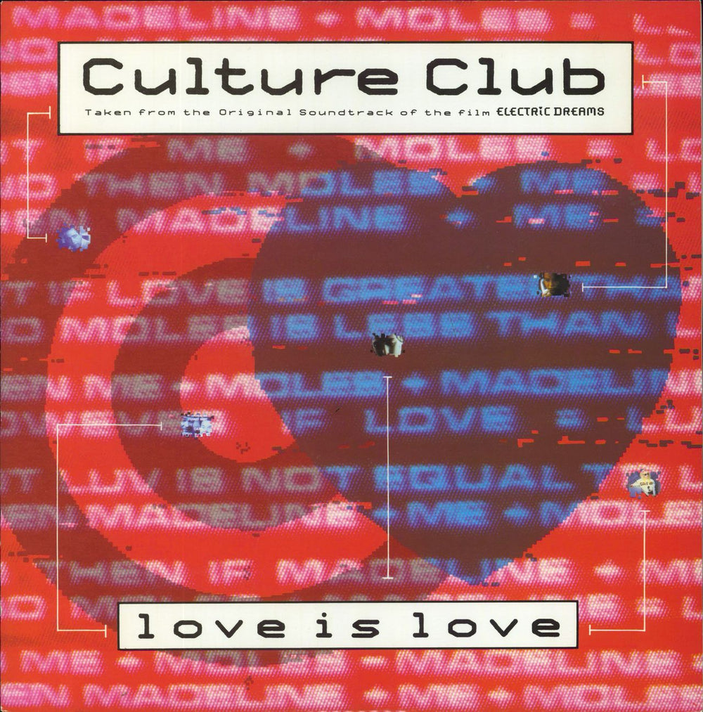 Culture Club Love Is Love - Misprint French 12" vinyl single (12 inch record / Maxi-single) 80168