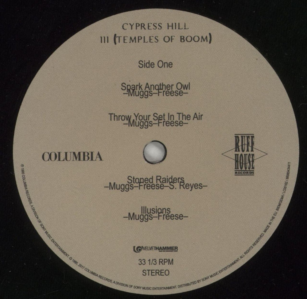 Cypress Hill III - Temples Of Boom - 180 Gram UK 2-LP vinyl record set (Double LP Album) CYP2LII871192