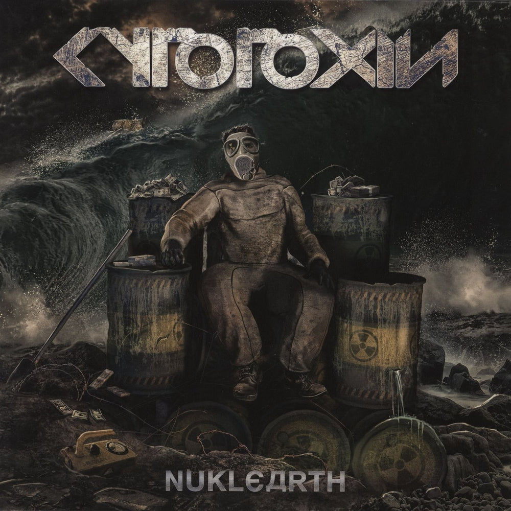 Cytotoxin Nuklearth - Mercury Silver Vinyl German vinyl LP album (LP record) URL285