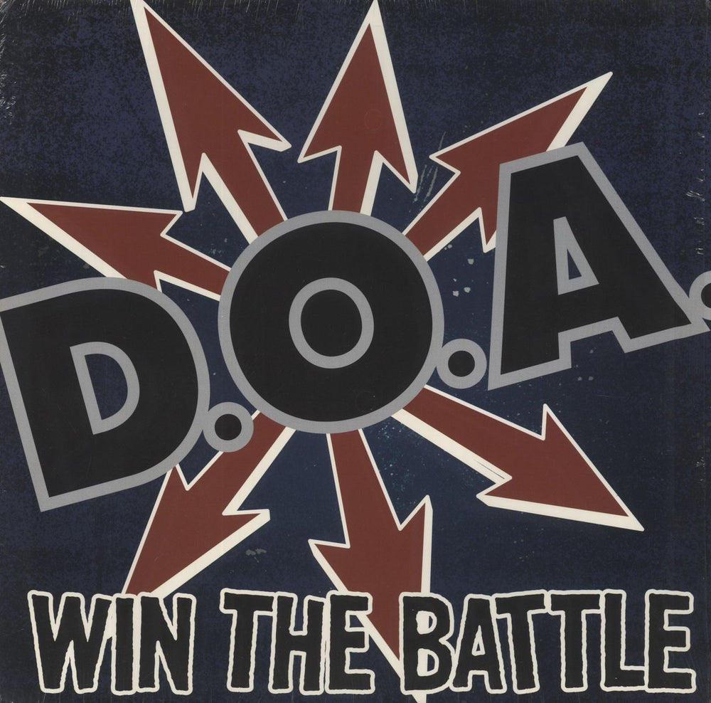 D.O.A. Win The Battle Canadian vinyl LP album (LP record) #SDR-0048