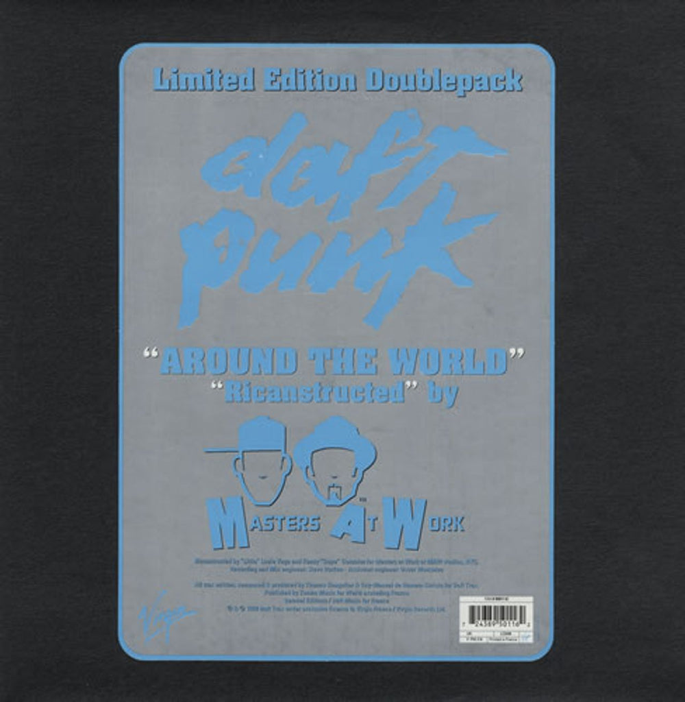 Daft Punk Around The World - MAW Mixes UK 12" vinyl single (12 inch record / Maxi-single) 895011-6