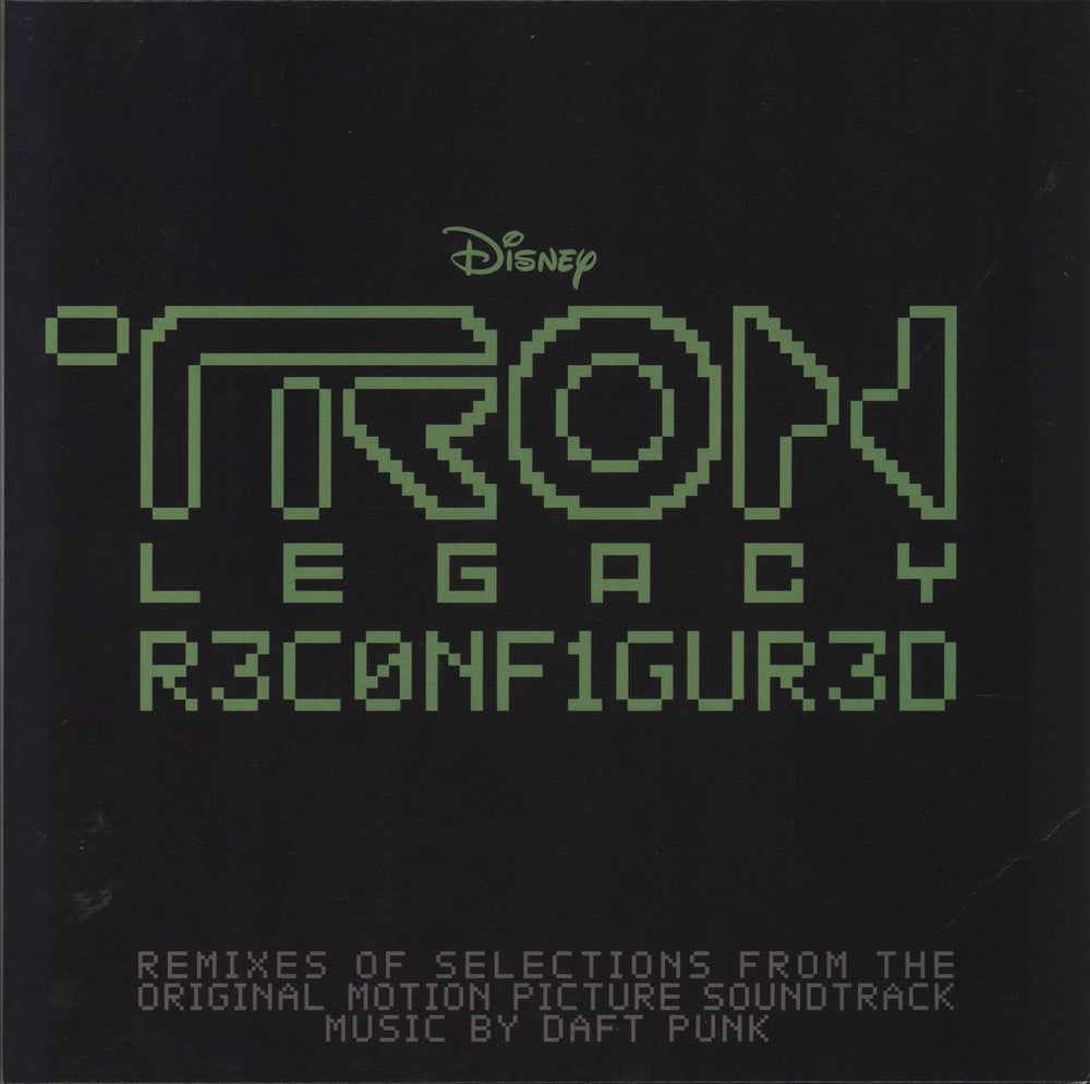 Daft Punk TRON: Legacy Reconfigured UK 2-LP vinyl record set (Double LP Album) 8750256