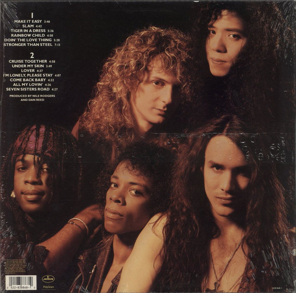 Dan Reed Network Slam - Sealed US vinyl LP album (LP record)