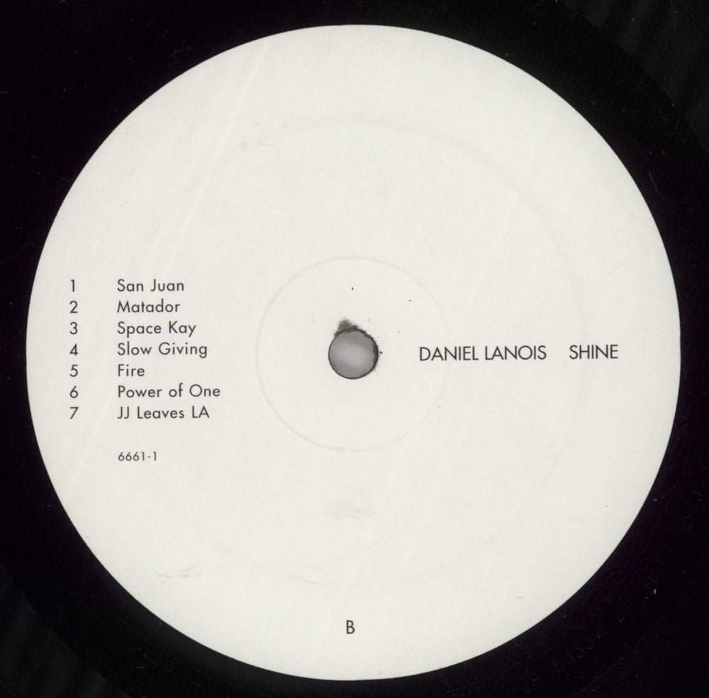 Daniel Lanois Shine - Shrink UK vinyl LP album (LP record) DNLLPSH878923