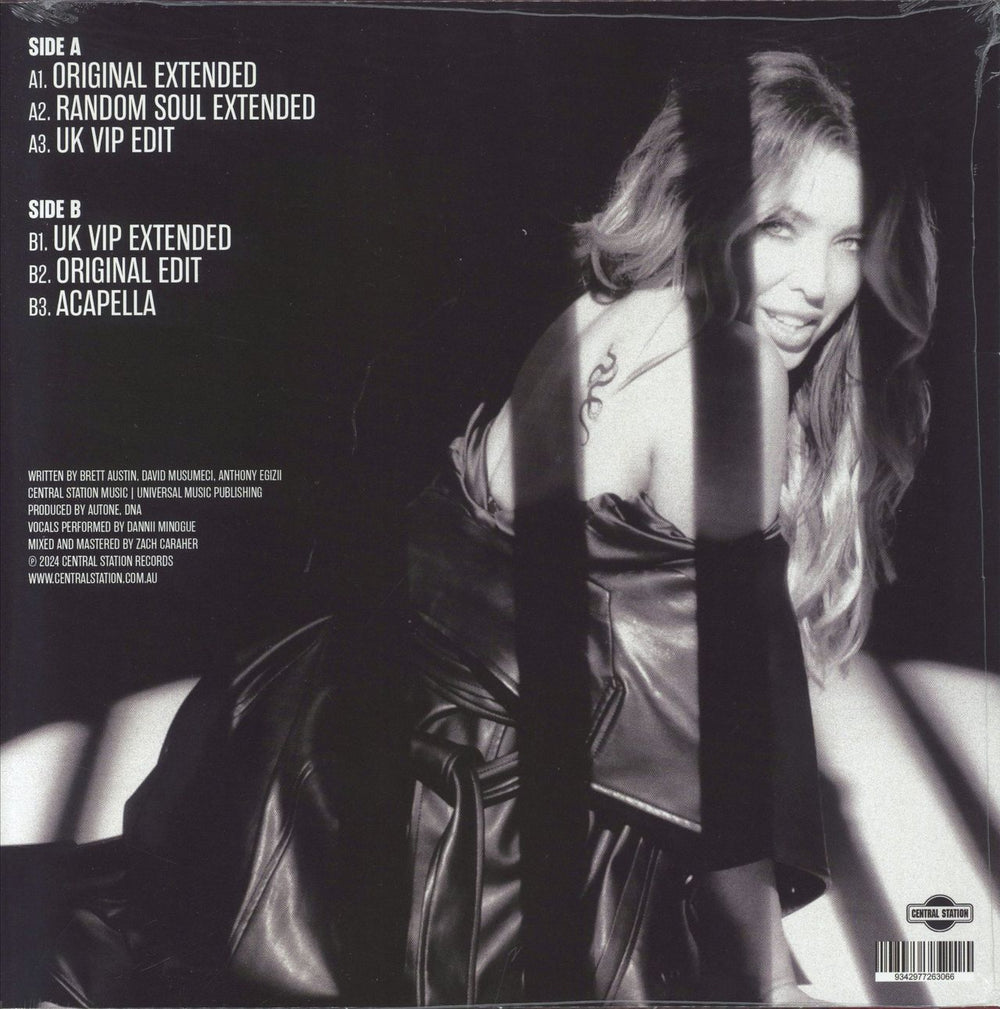 Dannii Minogue Thinking 'Bout Us UK 12" vinyl single (12 inch record / Maxi-single) 9342977263066