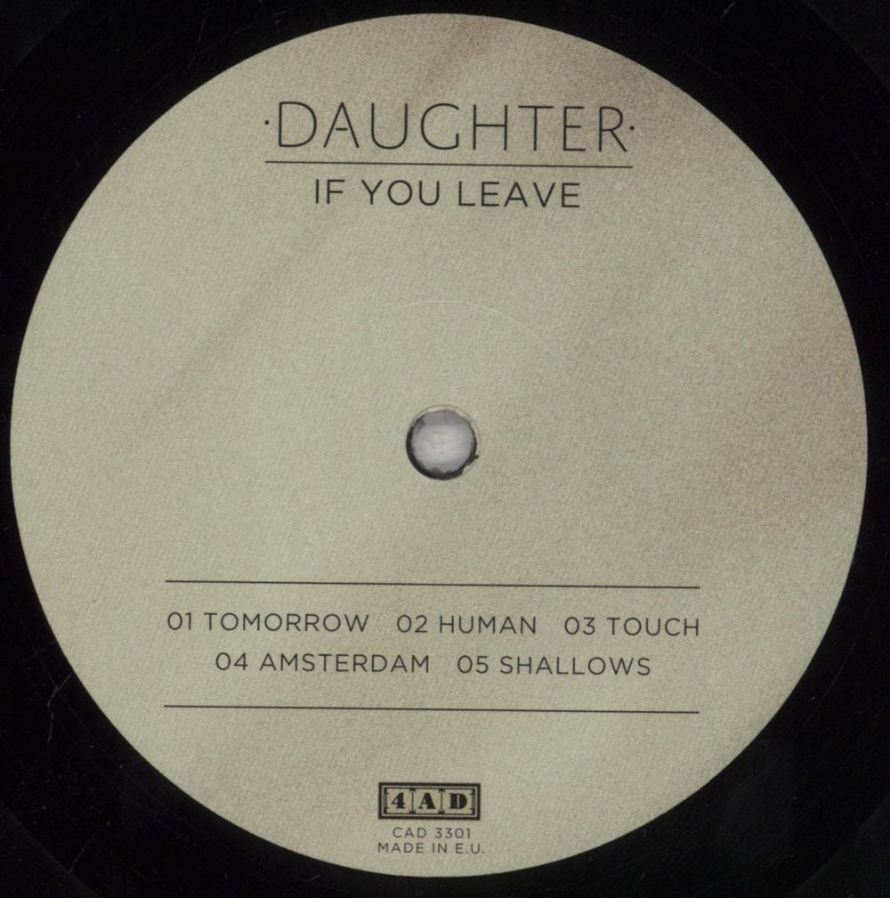 Daughter If You Leave - 2016 Reissue + Bonus CD UK vinyl LP album (LP record) E62LPIF836093