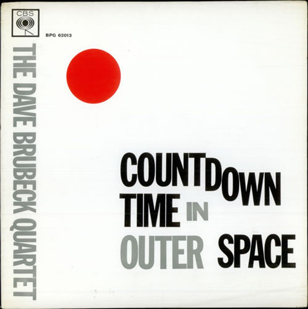 Dave Brubeck Countdown - Time In Outer Space UK vinyl LP album (LP record) BPG62013