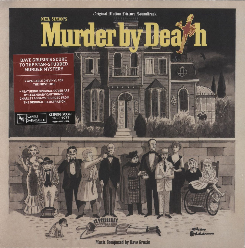 Dave Grusin Murder By Death - Sealed UK vinyl LP album (LP record) 00888072532410