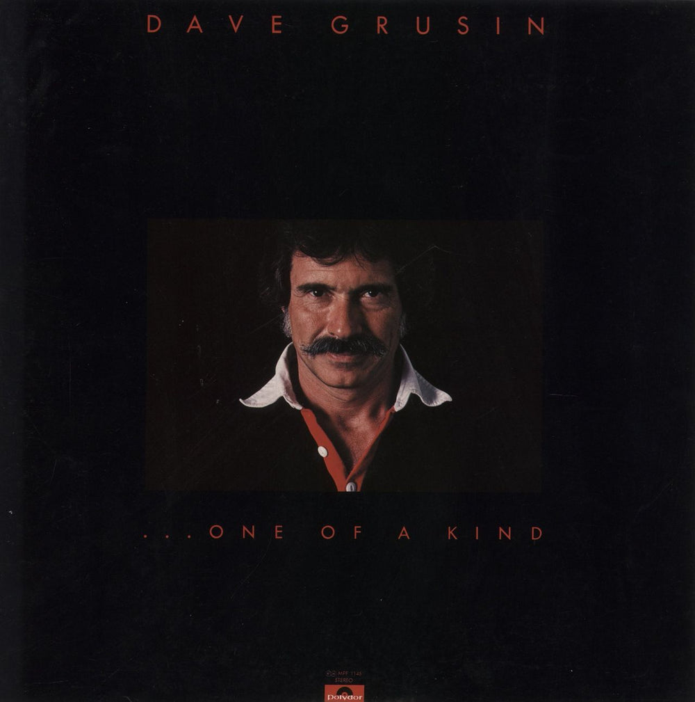 Dave Grusin ... One Of A Kind Japanese Promo vinyl LP album (LP record) MPF1145