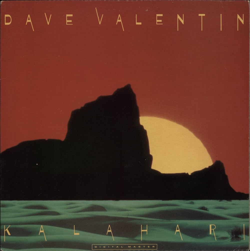 Dave Valentin Kalahari US Promo vinyl LP album (LP record) GRP-A-1009
