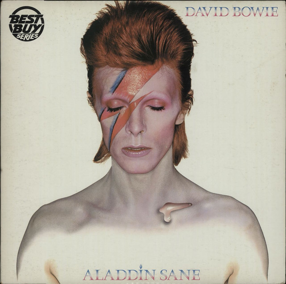 David Bowie Aladdin Sane Canadian vinyl LP album (LP record) AYL1-3890
