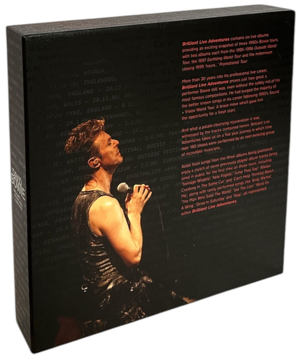 David Bowie Brilliant Live Adventures [1995-1999] - Complete Sealed Set + Box UK Vinyl Box Set 190295189365